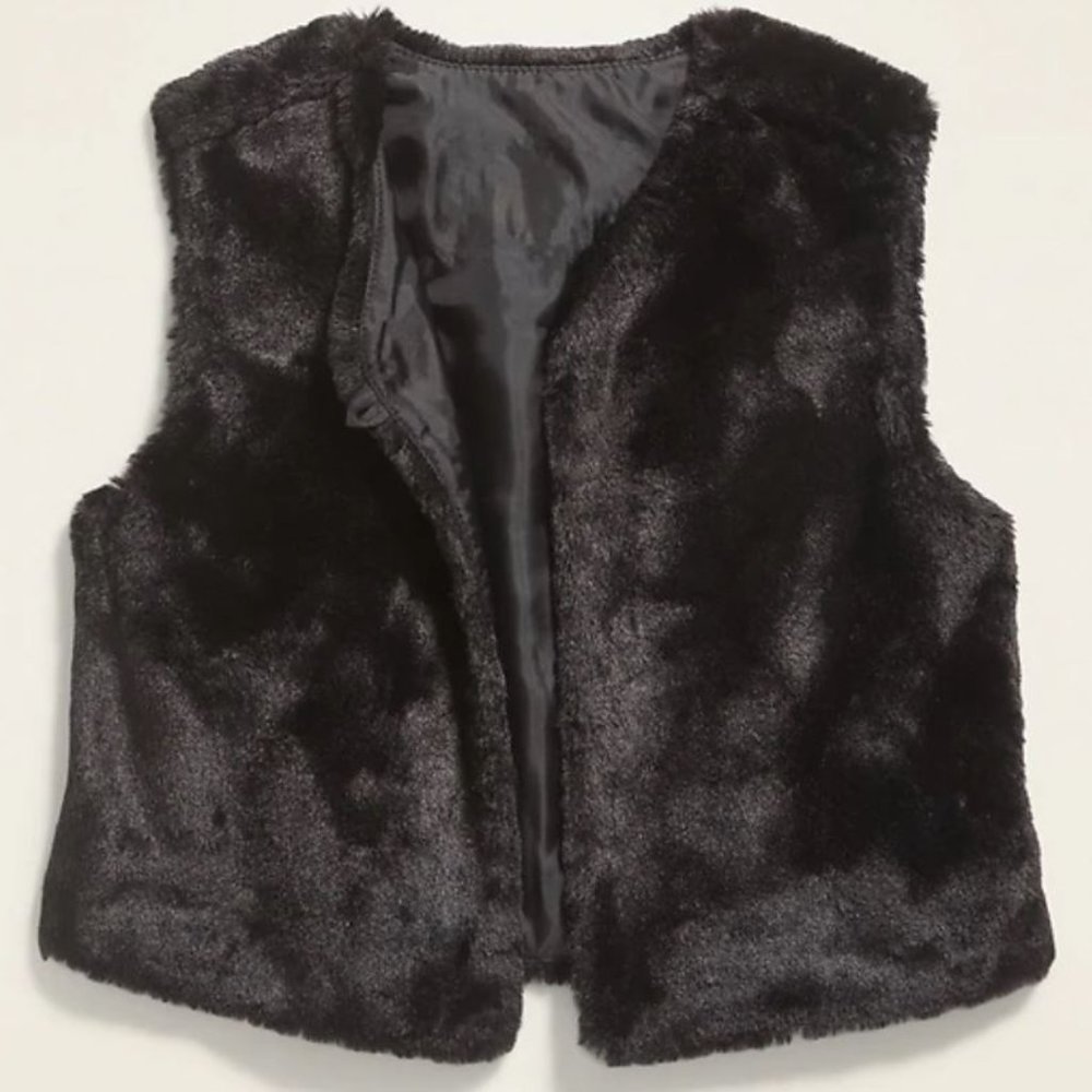 Old Navy Faux-Fur Vest for Toddler Girls